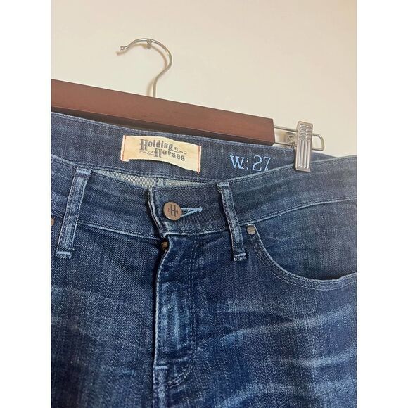 Anthropologie Holding Horses Slim Boyfriend Jeans Sz. 27 - Picture 3 of 7